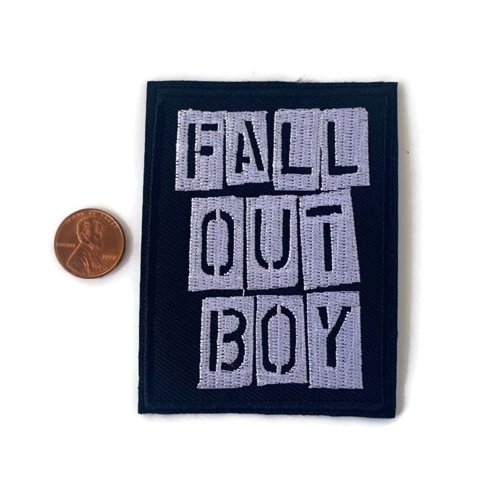Fall Out Boy Embroidered Patch - Picture 2 of 5